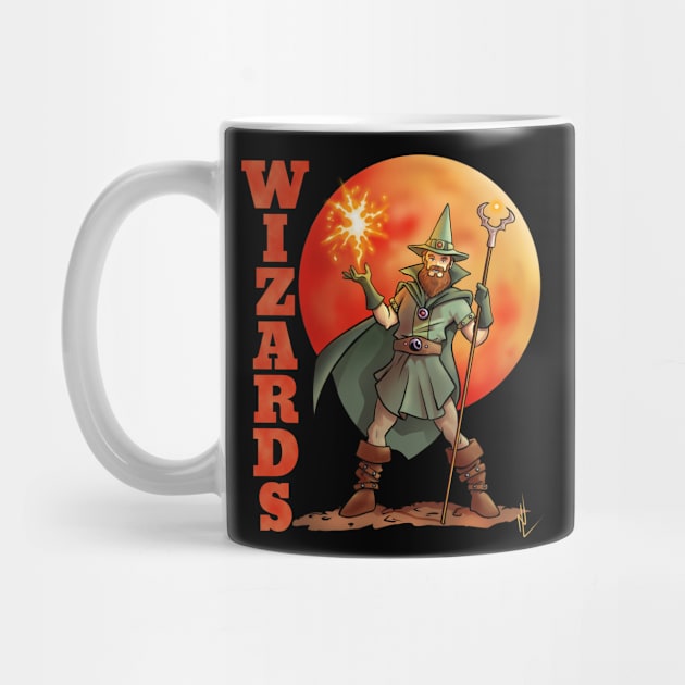 Wizards Mascot by Generic Mascots